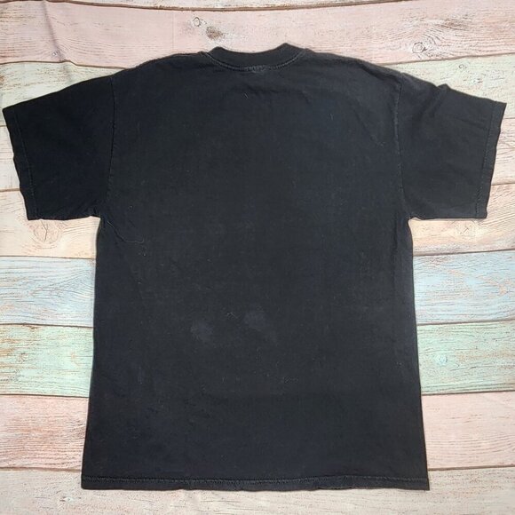 Eroika Tarjeta Telefonica Black Cotton T-Shirt, Women's - Picture 2 of 9